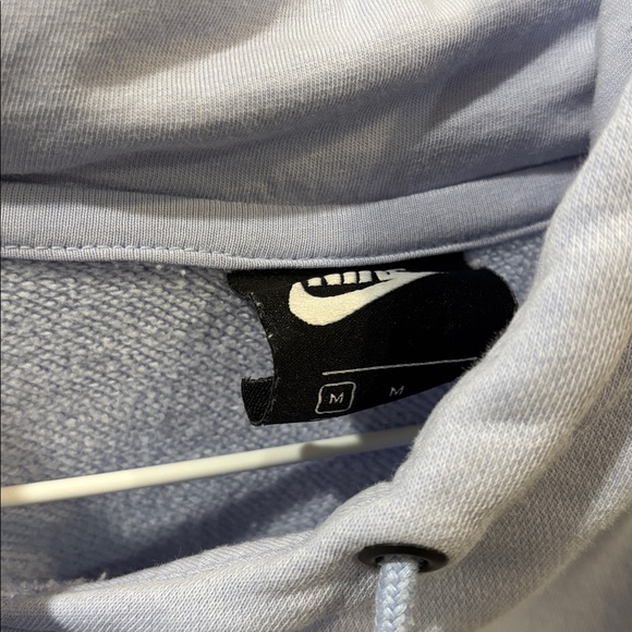 Nike Women's Lilac Hoodie with Black Logo - Picture 2 of 7